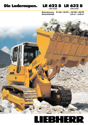 क्रॉलर लोडर Liebherr LR 632 B