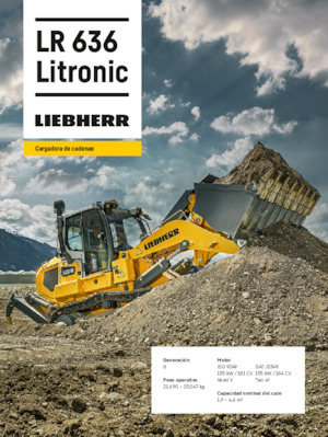 क्रॉलर लोडर Liebherr LR 636 G8.0