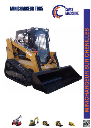 स्किड स्टीयर लोडर Cams T985.32 R