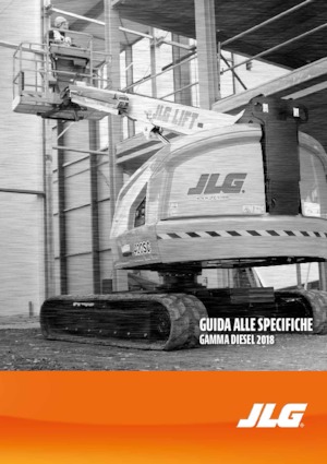 क्रॉलर टेलीस्कोपिक बूम लिफ्ट JLG 600SC