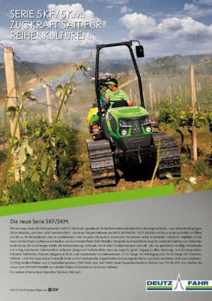 ट्रैक ट्रैक्टर DEUTZ-FAHR 5100 KF 