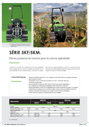 ट्रैक ट्रैक्टर DEUTZ-FAHR 5100 KF 
