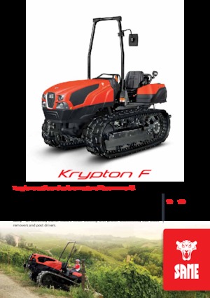 ट्रैक ट्रैक्टर SAME Krypton F 100 
