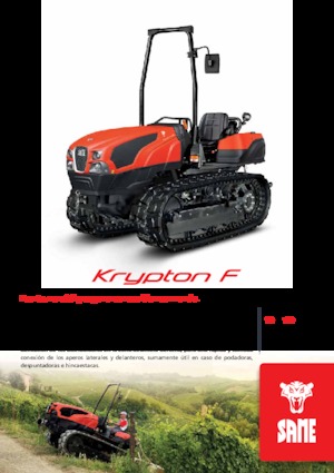 ट्रैक ट्रैक्टर SAME Krypton F 100 