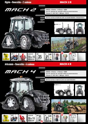 ट्रैक ट्रैक्टर Carraro Mach 2 R