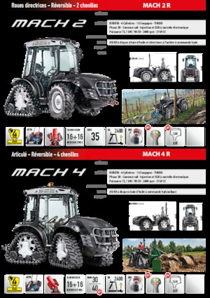 ट्रैक ट्रैक्टर Carraro Mach 2 R