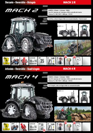 ट्रैक ट्रैक्टर Carraro Mach 2 R