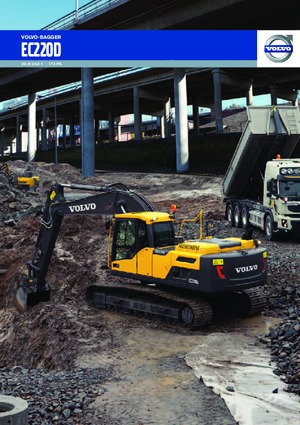 क्रॉलर एक्सकेवेटर Volvo EC220DN