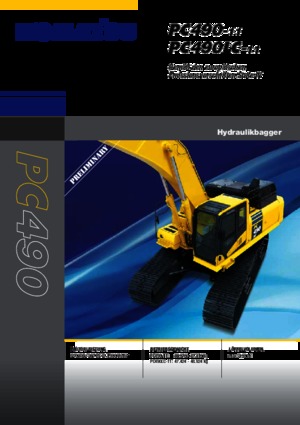 क्रॉलर एक्सकेवेटर Komatsu PC490LC-11E0
