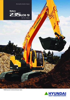 क्रॉलर एक्सकेवेटर Hyundai R 235 LCR 9