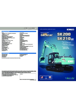 क्रॉलर एक्सकेवेटर Kobelco SK 210 LC 9