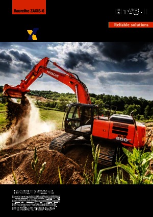 क्रॉलर एक्सकेवेटर Hitachi ZX250LCN-6