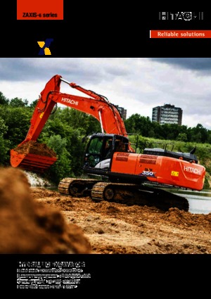 क्रॉलर एक्सकेवेटर Hitachi ZX350LCN-6