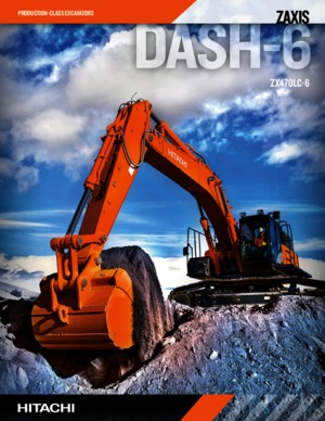 क्रॉलर एक्सकेवेटर Hitachi ZX 470 LC-5
