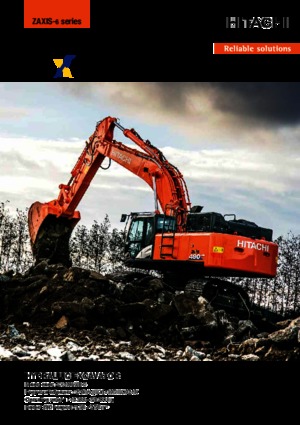 क्रॉलर एक्सकेवेटर Hitachi ZX490LCH-6