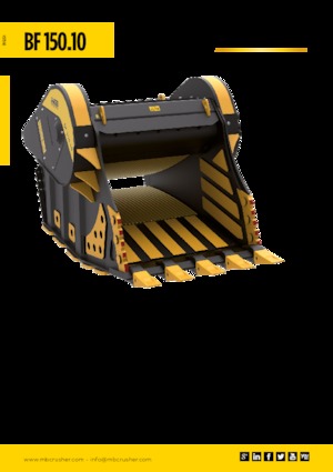 क्रेशर बकेट MB Crusher BF150.10