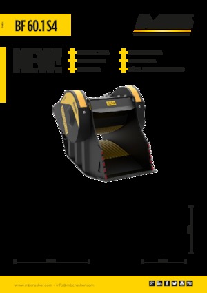 क्रेशर बकेट MB Crusher BF60.1 S4