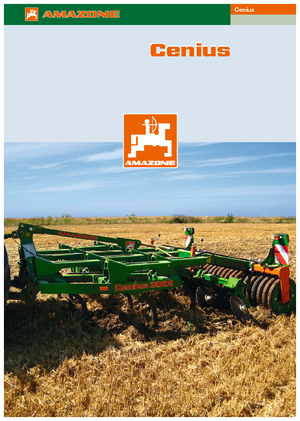 कल्टीवेटर Amazone Cenius 4002-2 TW Special