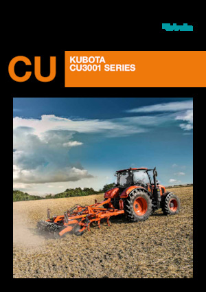 कल्टीवेटर Kubota CU3301P RS