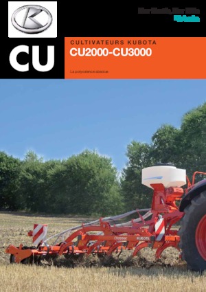 कल्टीवेटर Kubota CU3300 AR