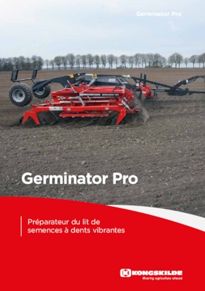 कल्टीवेटर Kongskilde Germinator Pro 7900