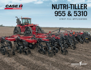 कल्टीवेटर Case IH Nutri-Tiller 955 8-ROW