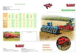 कल्टीवेटर Bugnot Rigidisc 15 