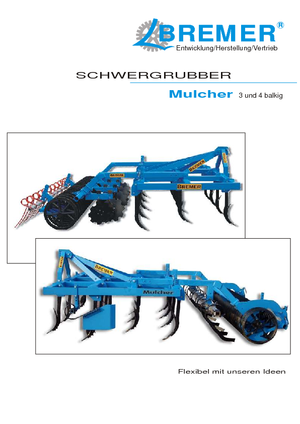 कल्टीवेटर Bremer SHG 4/20 Mulcher
