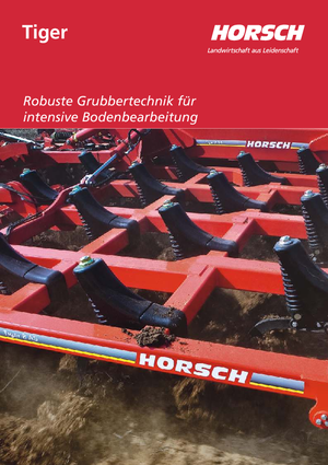 कल्टीवेटर Horsch Tiger 4 AS
