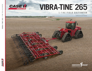 कल्टीवेटर Case IH Vibra-Tine 265 S-Tine Double-Fold 46.6