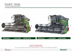 कंबाइन हार्वेस्टर कटरबार Fendt FF 4,20m