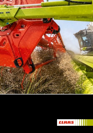 कंबाइन हार्वेस्टर कटरबार Claas ConVio Flex 1080