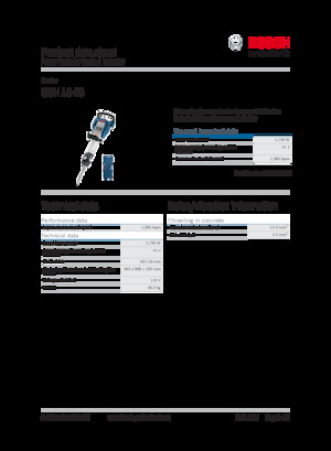 डिमोलिशन हैमर और ब्रेकर Bosch GSH 16-28