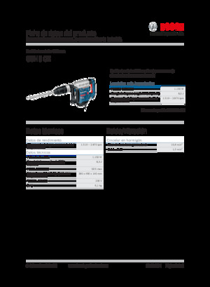 डिमोलिशन हैमर और ब्रेकर Bosch GSH 5 CE