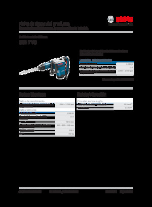 डिमोलिशन हैमर और ब्रेकर Bosch GSH 7 VC