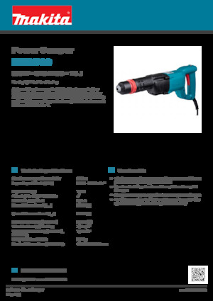 डिमोलिशन हैमर और ब्रेकर Makita HK0500 