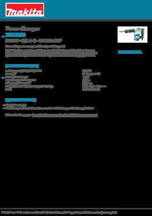 डिमोलिशन हैमर और ब्रेकर Makita HK1810