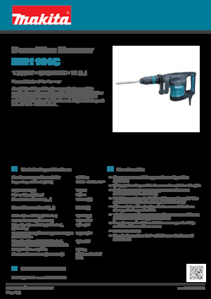 डिमोलिशन हैमर और ब्रेकर Makita HM1101C