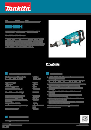 डिमोलिशन हैमर और ब्रेकर Makita HM1511