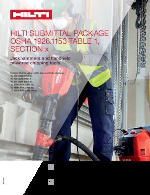 डिमोलिशन हैमर और ब्रेकर Hilti TE 800-AVR