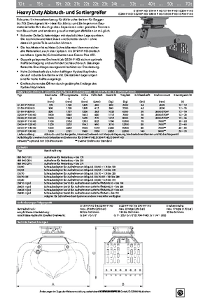 डिमोलिशन सॉर्टिंग ग्रैब Kinshofer D 20 H-P 100 HD