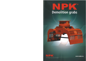 डिमोलिशन सॉर्टिंग ग्रैब NPK D 2000