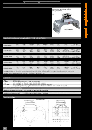 डिमोलिशन सॉर्टिंग ग्रैब Kinshofer D32H-P-110HD