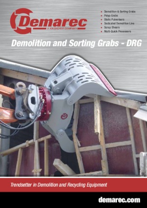 डिमोलिशन सॉर्टिंग ग्रैब Demarec DRG 14