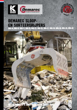 डिमोलिशन सॉर्टिंग ग्रैब Demarec DRG-36