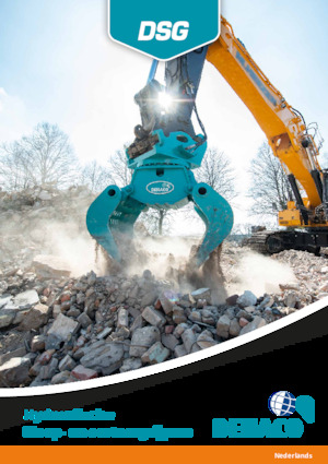 डिमोलिशन सॉर्टिंग ग्रैब Dehaco DSG502-R
