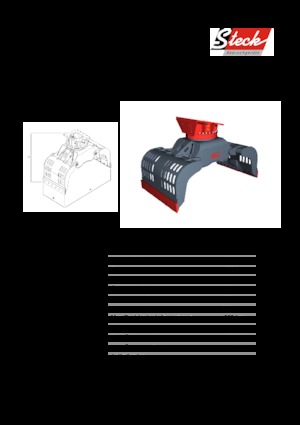 डिमोलिशन सॉर्टिंग ग्रैब Steck G 10