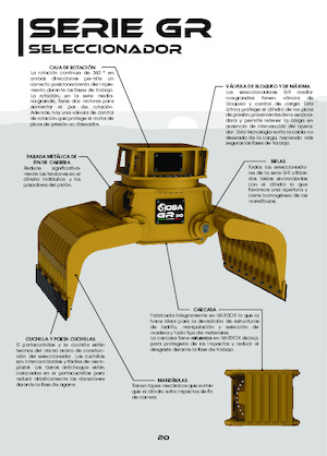 डिमोलिशन सॉर्टिंग ग्रैब OSA Demolition Equipment GR 5 