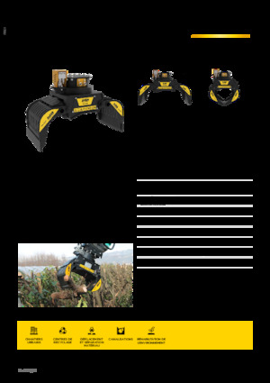 डिमोलिशन सॉर्टिंग ग्रैब MB Crusher MB-G350 S4