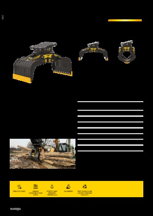डिमोलिशन सॉर्टिंग ग्रैब MB Crusher MB-G900 S4